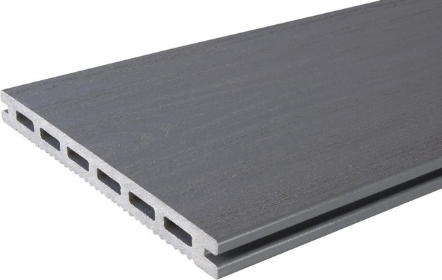 Kovalex Terrassendiele WPC XL Steingrau B: 300 cm, B: 19 cm, H: 2 cm - Bild 1