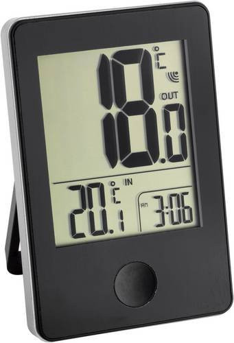 TFA Dostmann Funk-Thermometer Pop Schwarz kabellos - Bild 1