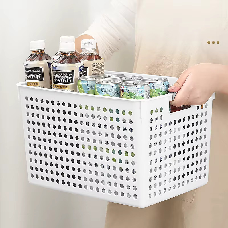 Weiße Aufbewahrungsbox aus Kunststoff für Snacks, Spielzeug und Bücher - Bild 3