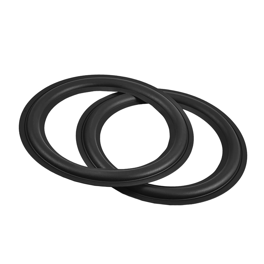 YOUTHINK 8 Zoll Lautsprecher Ersatz-Gummiring für Woofer Surround Reparatur Set, 2 Stück, Schwarz - Bild 4