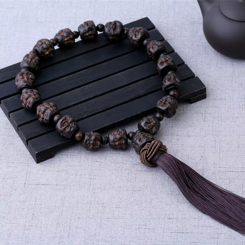 Adlerholz Anhänger, Die Achtzehn Jünger des Buddha, Unisex - Bild 2