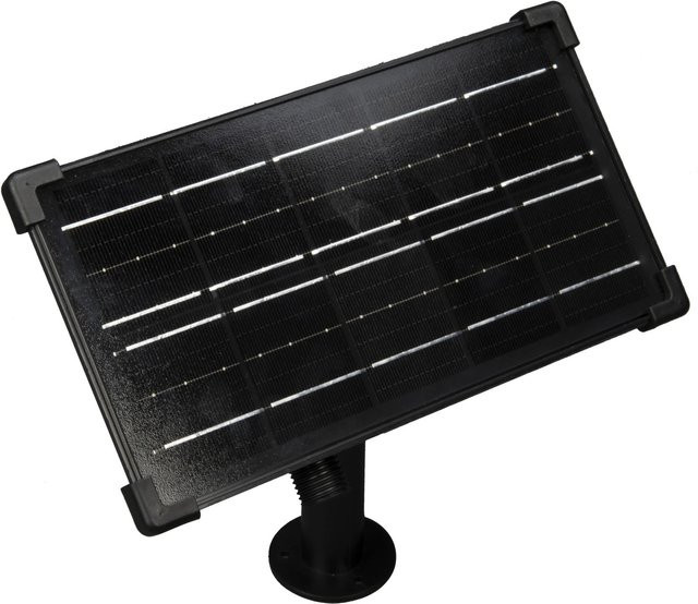 Konstsmide Solar-Batteriebox mit LED, Dämmerungssensor, Dimmer und Fernbedienung in Schwarz - Bild 1