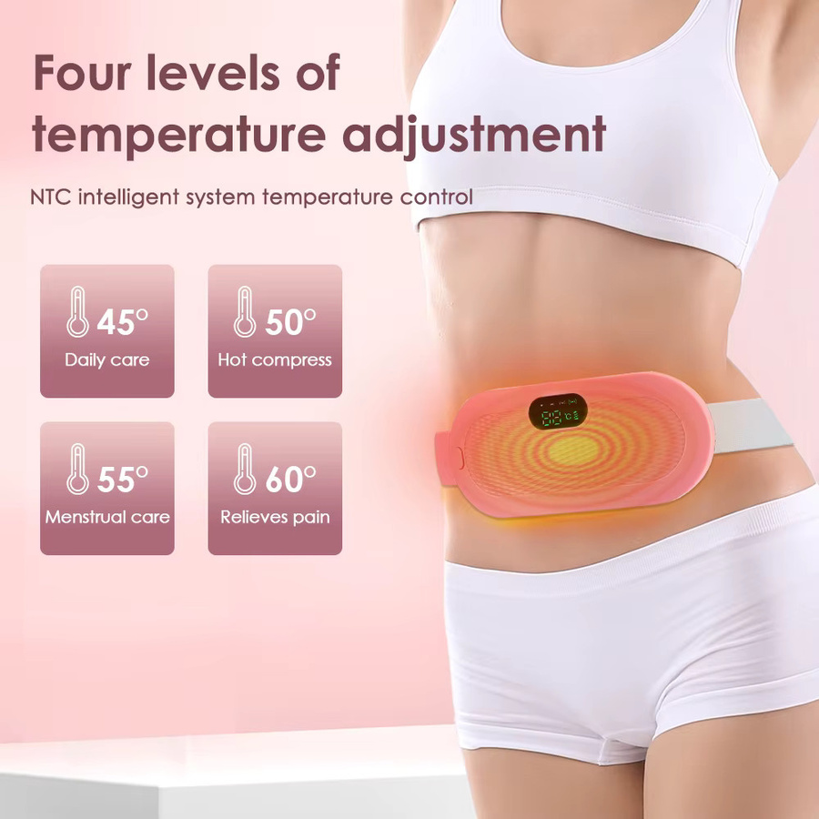 Hailicare Massagegürtel mit Heizfunktion, pink - Bild 3