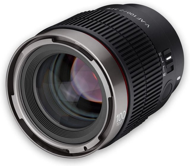 Samyang V-AF 100mm T2,3 FE Video-Objektiv für Sony E-Mount in Schwarz - Bild 1