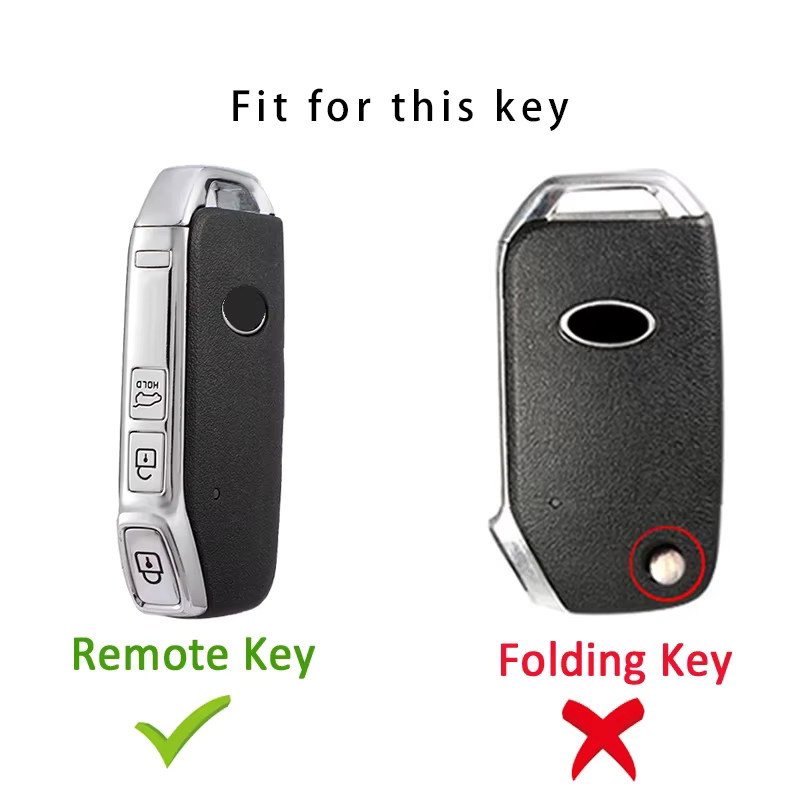 Soft TPU Auto Schlüssel Schutzhülle für Kia Sportage R GT Stinger Sorento Ceed Cerato Forte Niro Soul Telluride - Bild 2