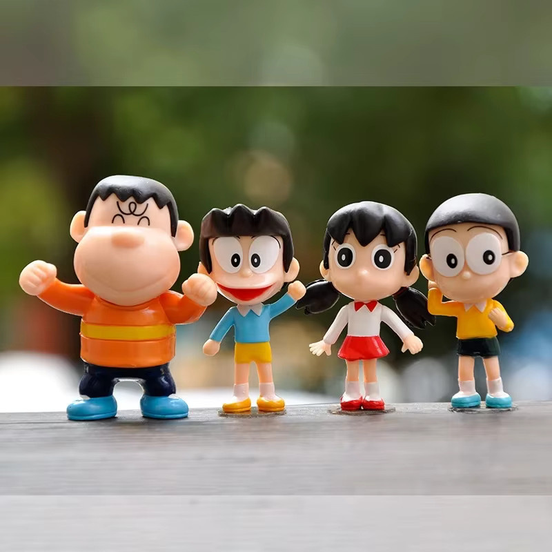 Bandai Doraemon Actionfiguren, Blaue Katzenpuppen - Bild 2
