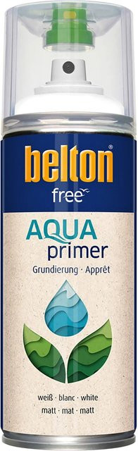 Belton Free AQUAprimer Wasserbasierte Grundierung Weiß Matt 400 ml - Bild 1
