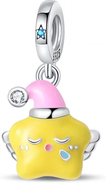 Charms Original Anhänger, 925 Silber vergoldet, Perle, Damen - Bild 1