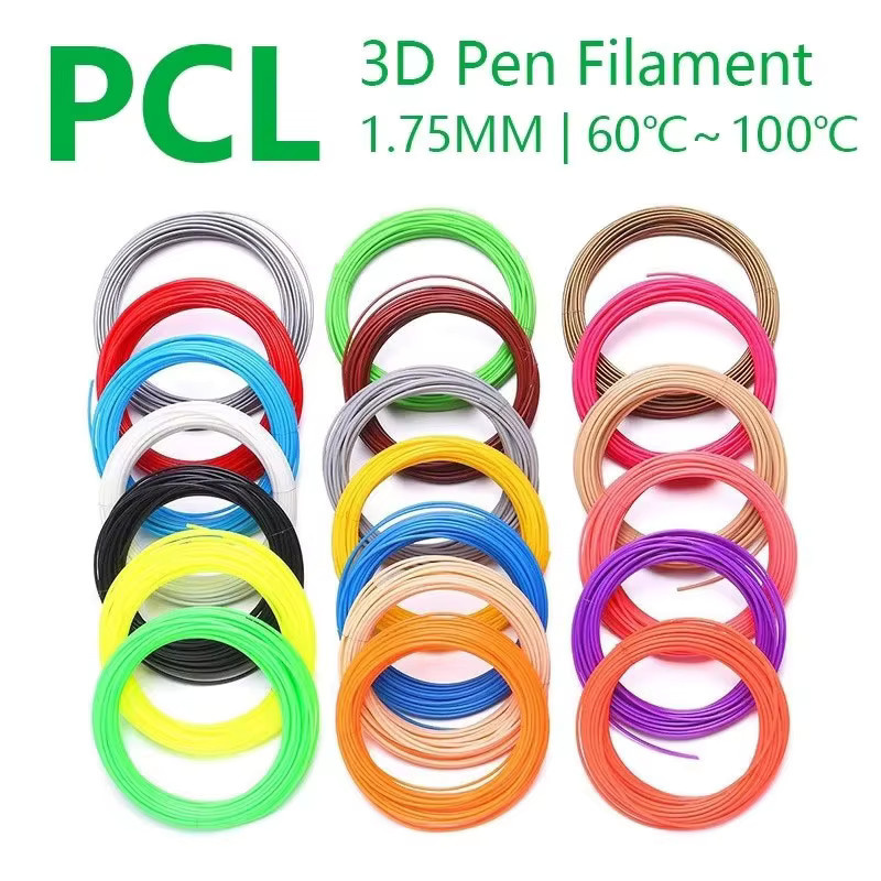 TIMOOK AACA PCL-Filament für 3D-Stifte, 1,75 mm, Multicolor, geeignet für niedrige Temperaturen - Bild 2