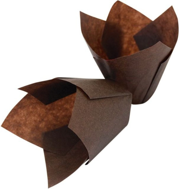 Schneider Muffinformen braun, 1000 Stück, Durchmesser: 5 cm, Höhe: 5,5 cm - Bild 1