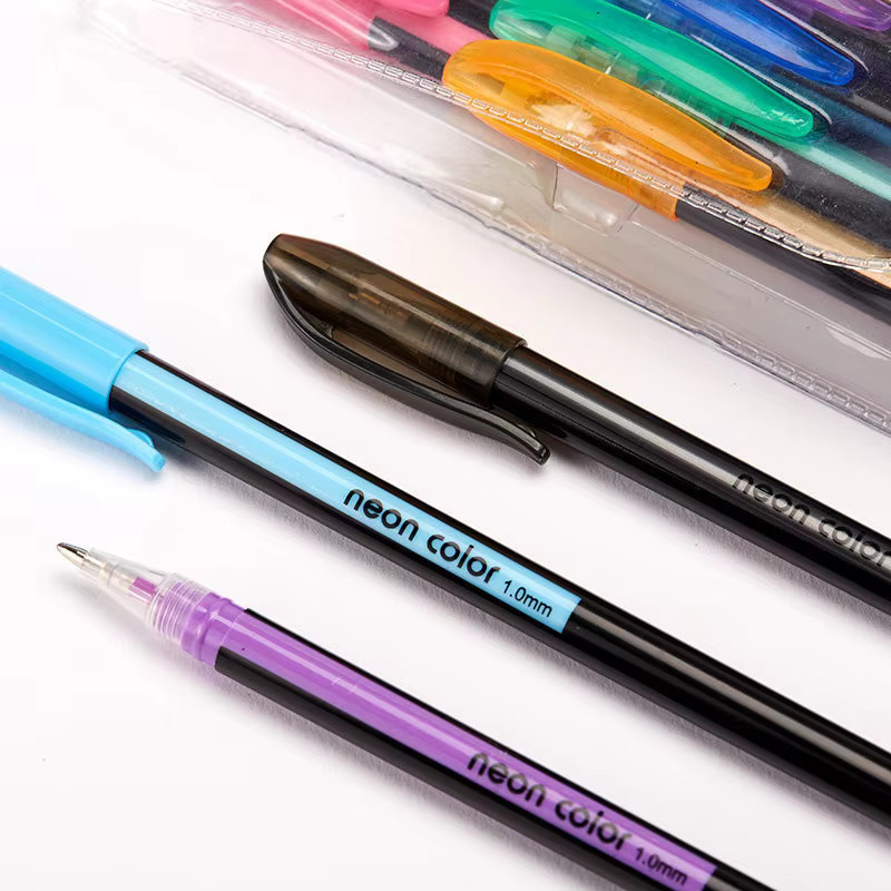 Blitz Gelstifte aus Metall in Multicolour für Schule, Büro und Kunst - Bild 3