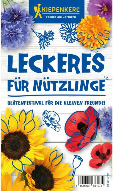 Kiepenkerl Blumensamen-Set Leckeres für Nützlinge Blütenfestival für die kleinen Freunde - Bild 1