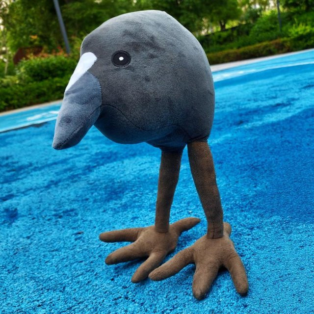 Yiran toy Australischer Lila Wasservogel Bigfoot, Plüschtier, Puppe - Bild 1