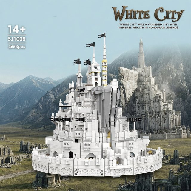 Der Herr der Ringe Weißes Schloss, Bausteine, 3653 Teile, ab 14 Jahren - Bild 1