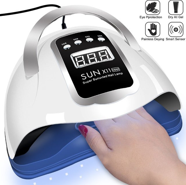 LNWPYH Nageltrockner LED-Nagellampe mit UV-Licht und LCD-Display, Unisex - Bild 1