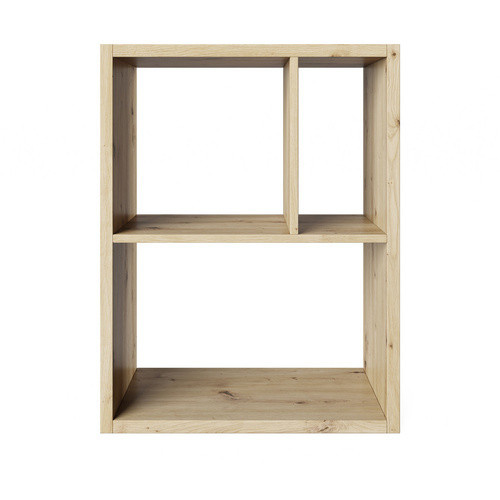 PHOENIX Raumteiler-Regal Fortuna aus Holz in Beige, B/H/T: 75,1 x 57,9 x 34 cm - Bild 2