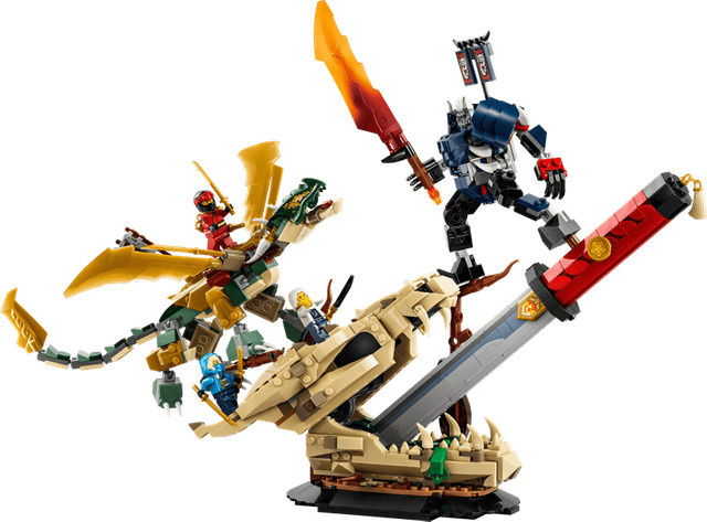 LEGO Ninjago Showdown auf der Drachenklinge Bauset ab 9 Jahren - Bild 3