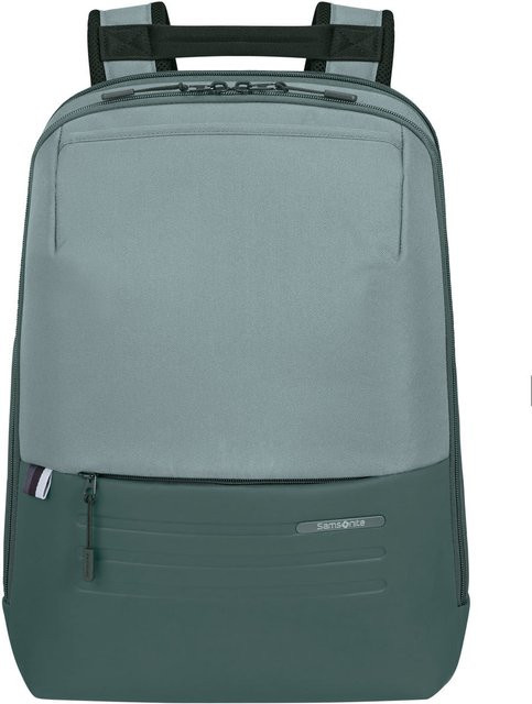 Samsonite Stackd Biz Rucksack mit USB-C Anschluss in Green für 14,1 Zoll Geräte - Bild 1