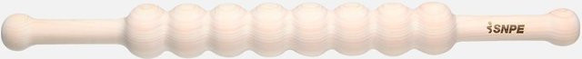 SNPE Wave Stick Selbstmassage Zypressenstab, 8-teilig, weiß - Bild 1