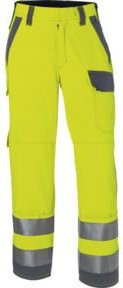 Kübler Arbeitshose PROTECTIQ HIGH VIS ARC1 PSA Klasse 3 in Warngelb/Anthrazit Größe 50 - Bild 1
