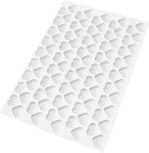 Schneider Ausstechmatte aus Kunststoff, weiß, B: 39,0 cm, L: 58,0 cm, H: 4,5 cm - Bild 1