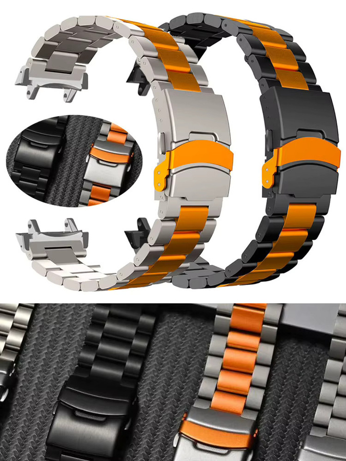 Uhrenarmband Edelstahl, Amazfit T-Rex 3, Unisex - Bild 4