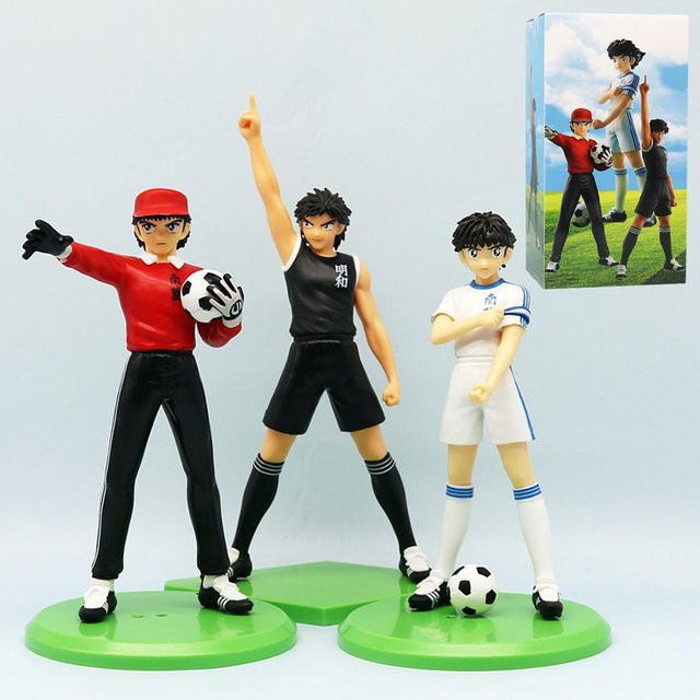 Yiran toy 1 Tsubasa Anime Figur Ozora Tsubasa Action Figuren 3-teiliges Set - Bild 1