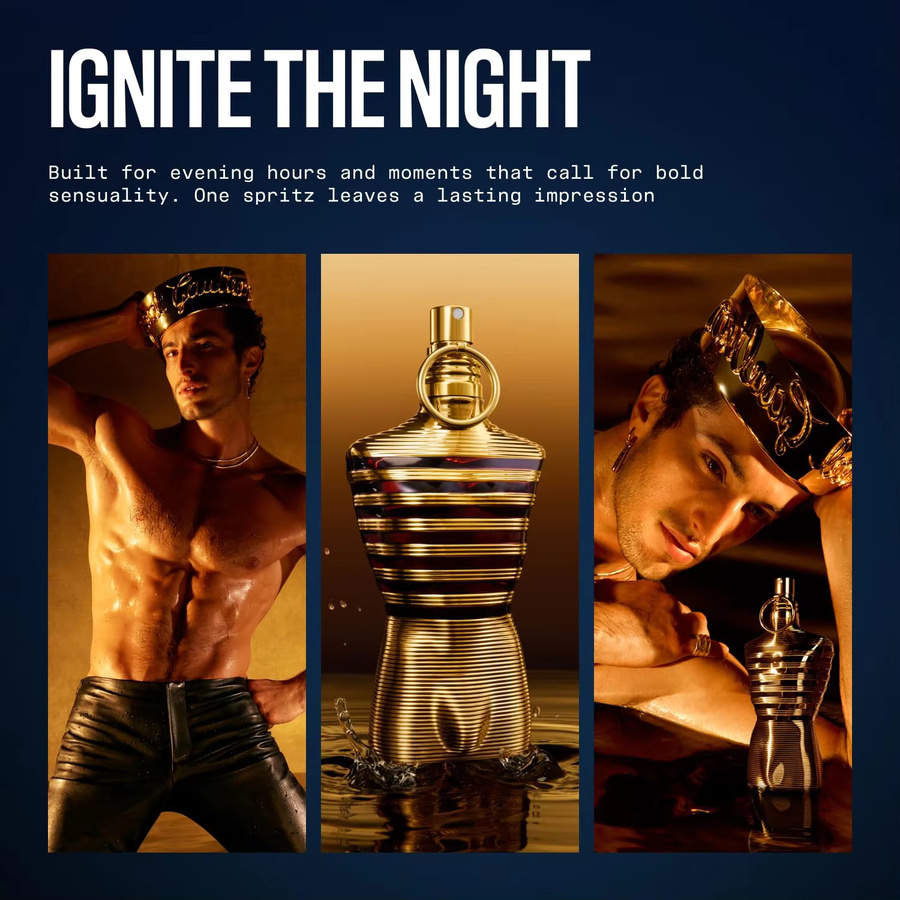 Jean Paul Gaultier Le Male Elixir Eau de Cologne, 125 ml, Herren, Holzig, Lavendel, Tonkabohne, Amber - Bild 2
