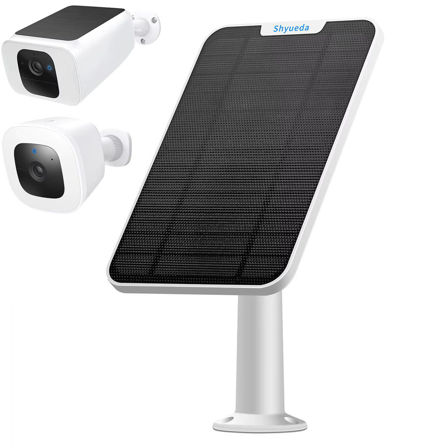 Eufy Solarpanel-Ladekabelhalterung in Schwarz für SoloCam S40, L20, L40, S340, C210, S220 und S330/S300 - Bild 5