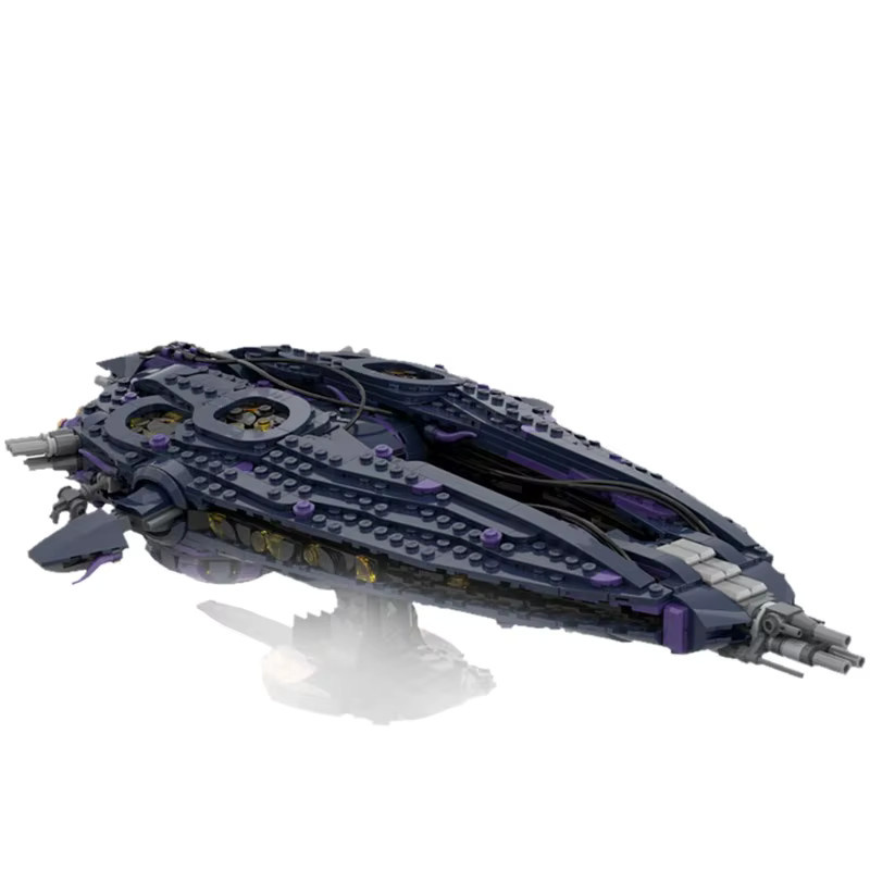 Gobricks Stargate Wraith Hive Ship, Bausteine Modell, Weltraum - Bild 2