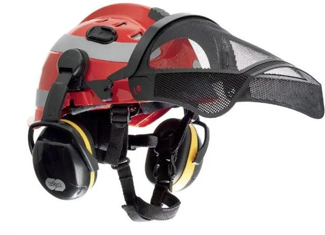Dräger Gehörschutz Ohrschützer Lärmschutz Headset für Hps 3100/3500 nach EN 352-3 Rot - Bild 1