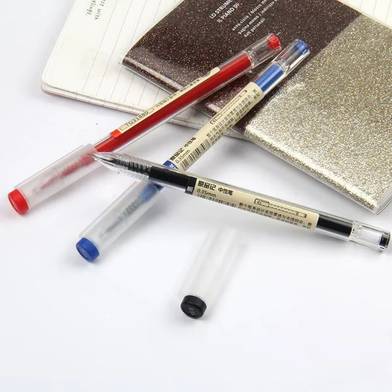 Hopk Gel-Stift Refill-Set mit 0,35 mm feiner Mine in Blau und Schwarz, 52/6er Packung für Marker und Schreibwaren - Bild 3