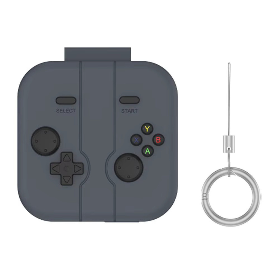 Schutzhülle für Nothing Ear (3) Bluetooth-Kopfhörer aus Silikon im Retro-Cartoon-Spielekonsolen-Stil, Schwarz - Bild 7