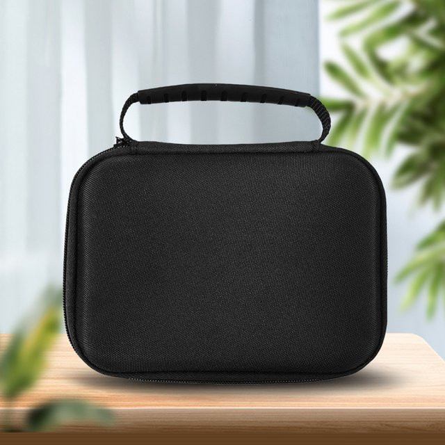 Anbernic RG406V Tragbare Organizer-Tasche, stoßfeste Reise-Aufbewahrungstasche mit Netztasche, Schwarz - Bild 1