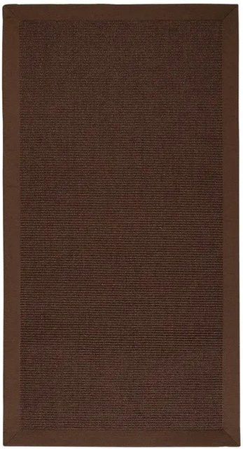 Karat Sisalteppich Amazonas Dunkelbraun mit Bordüre B: 200 cm, T: 290 cm - Bild 1