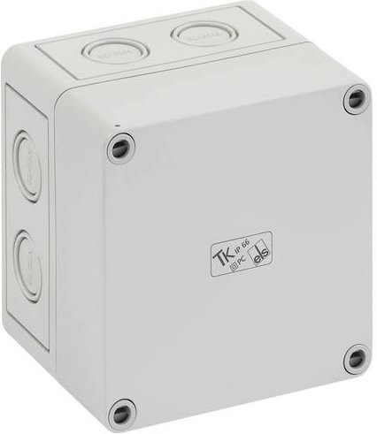 Spelsberg Universal-Gehäuse TK PC 1111-9-m aus Kunststoff in Grau, B/T/H: 11,0 x 11,0 x 9,0 cm - Bild 1