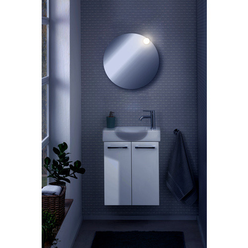 Fackelmann Waschbeckenunterschrank SBC Gäste Bad Weiß B/H/T: 52 x 60 x 24,3 cm - Bild 2