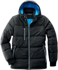 Thermojacke Bryan von Industrial Quality Supplies in Schwarz/Blau, Größe XXL, aus Nylon und Polyester - Bild 1
