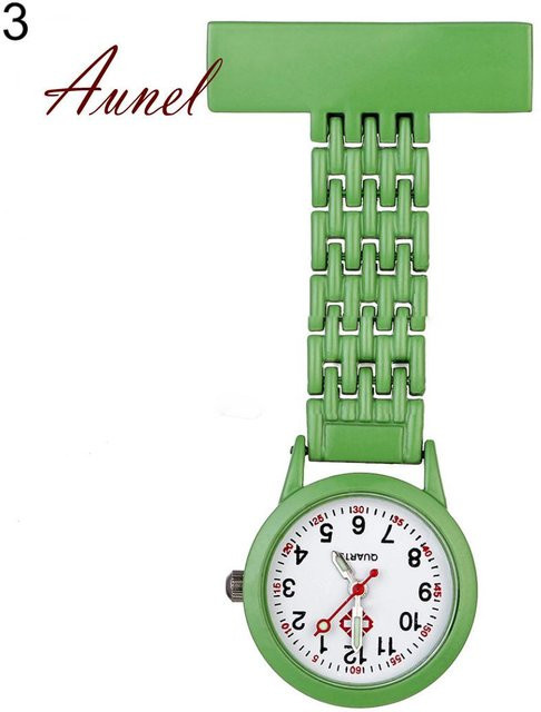 Soboar Taschenuhr, Quarz, Edelstahl, Grün, Damen - Bild 1