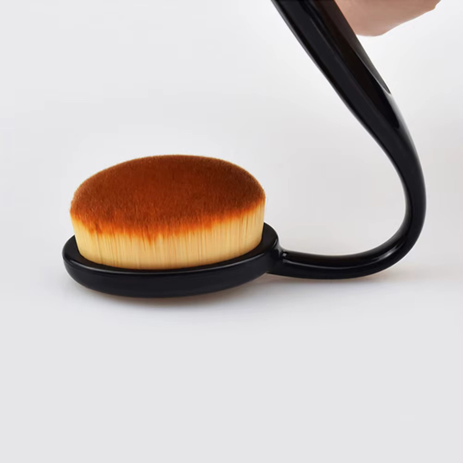 Nagelreiniger Pinsel, Schwarz, Zahnbürstenform, Kabuki Pinsel - Bild 3