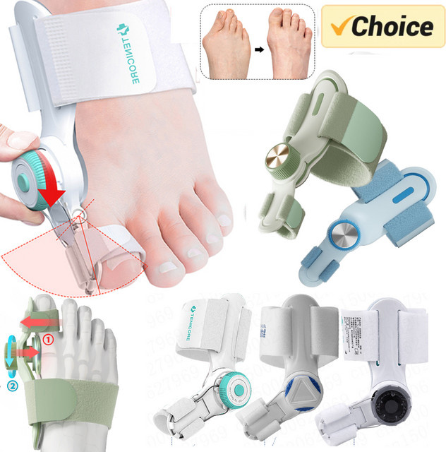 Big Toe Bunion Corrector, Schwarz - Bild 1