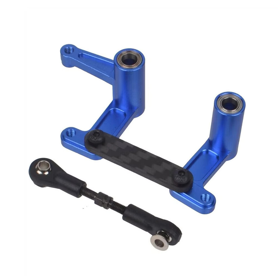 Traxxas Aluminium-Lenkhebel, Blau, Metall, Zubehör - Bild 2