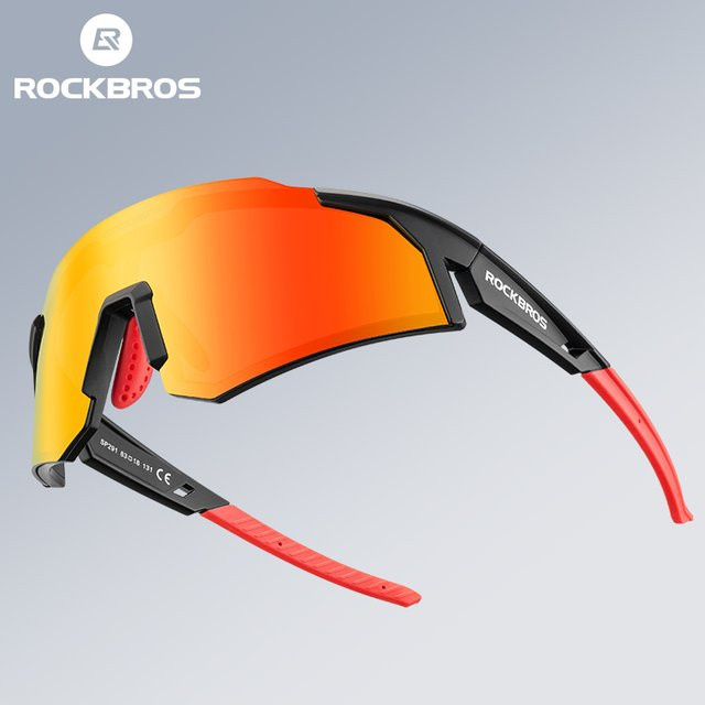 ROCKBROS Sportsonnenbrille, polarisiert, Kunststoff - Bild 1