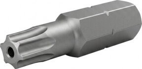 Industrial Quality Supplies Schraubendreher-Bit mit PinTX Aufnahme, Farbe Silber, Material Stahl, Größe 3,5 mm nach DIN 7981 - Bild 1