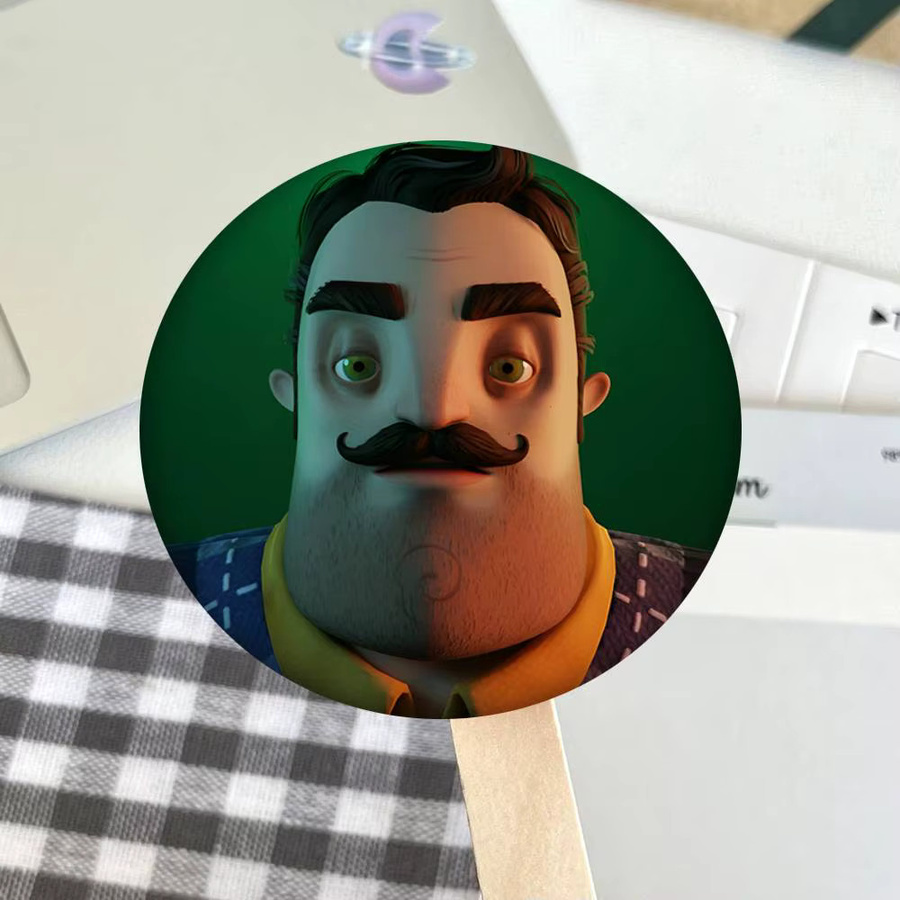 Emaille-Pin Hello N-Neighbor, Abzeichen, Brosche - Bild 6