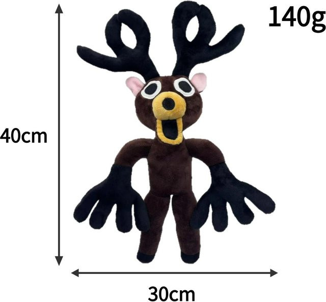 Yiran toy Hirsch Plüschtier, Braun, Tiere - Bild 1