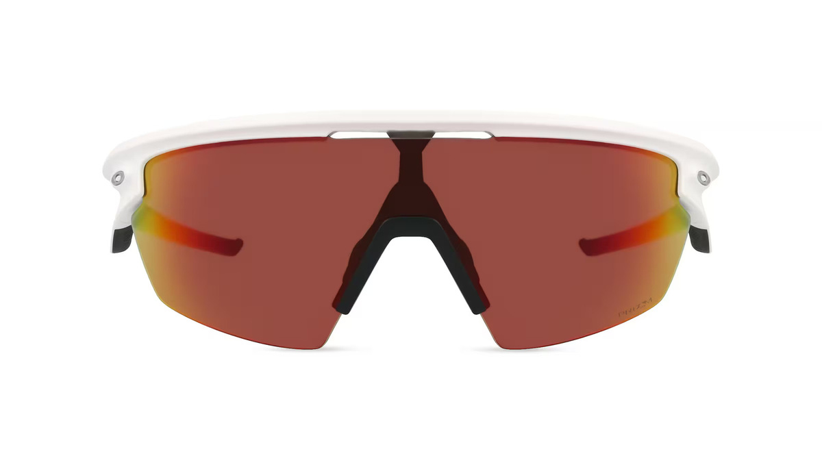 Oakley OO9403 SPHAERA Sonnenbrille, Halbrand, quadratisch, Kunststoff, Unisex, weiß, grün - Bild 1