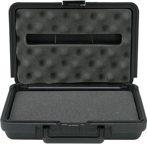 VOLTCRAFT 122928 Messgerätekoffer aus Kunststoff in Schwarz, B: 26,5 cm, L: 19,0 cm - Bild 1