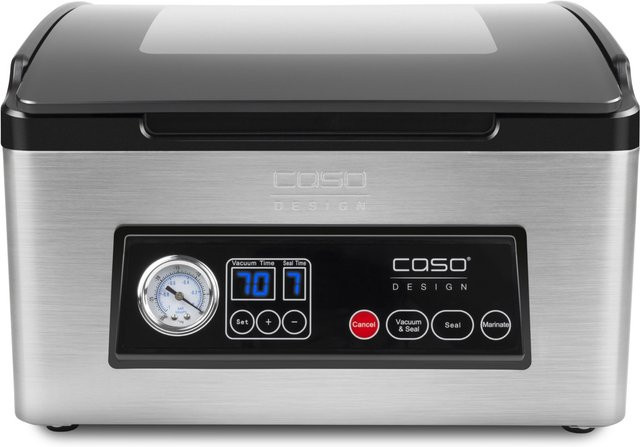 Caso VacuChef 70 Vakuumierer in Silber und Schwarz - Bild 1