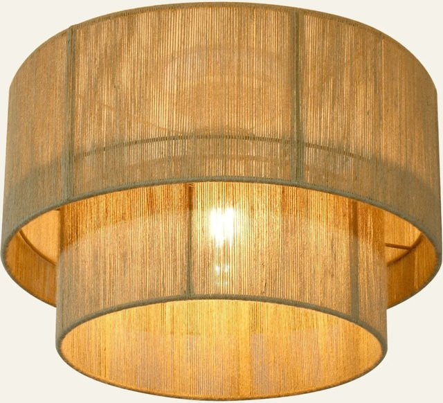 NETTLIFE Pendelleuchte aus Metall in Braun und Beige im Boho-Stil mit E27 Fassung - Bild 1